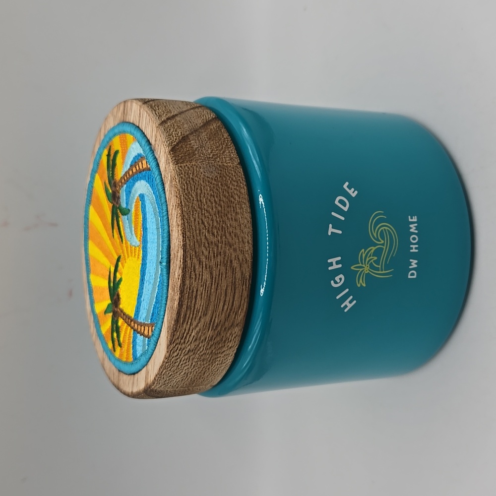 CLEARANCE DW Home High Tide Teal Jar Candle